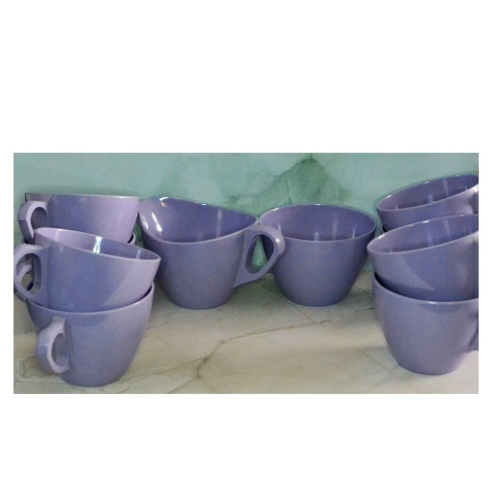 Vintage Royalon Melmac Durable Plasticware Melamine Cups Creamer Sugar Dining